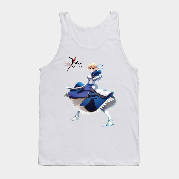 Fate Stay night Saber Tank Top by Otakuteland